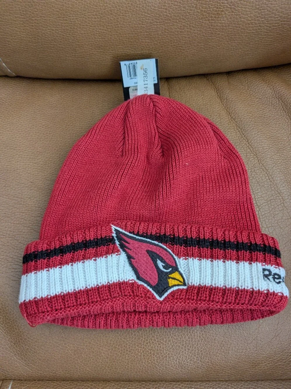New Reebok NFL Arizona Cardinals Knit Beanie